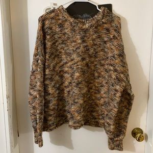 XXL brown knit sweater